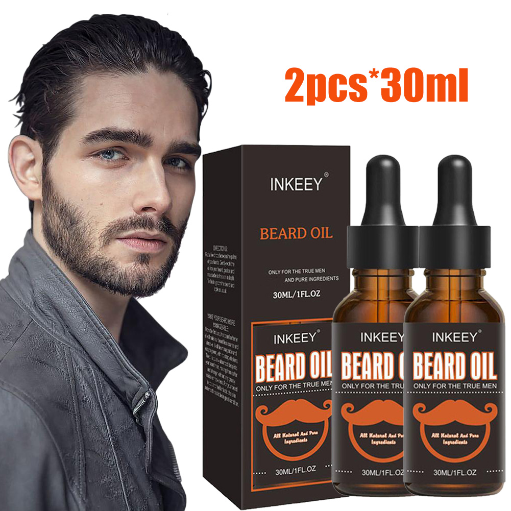 Hair Care Natural - 2PCS Beard Care Oil For Men