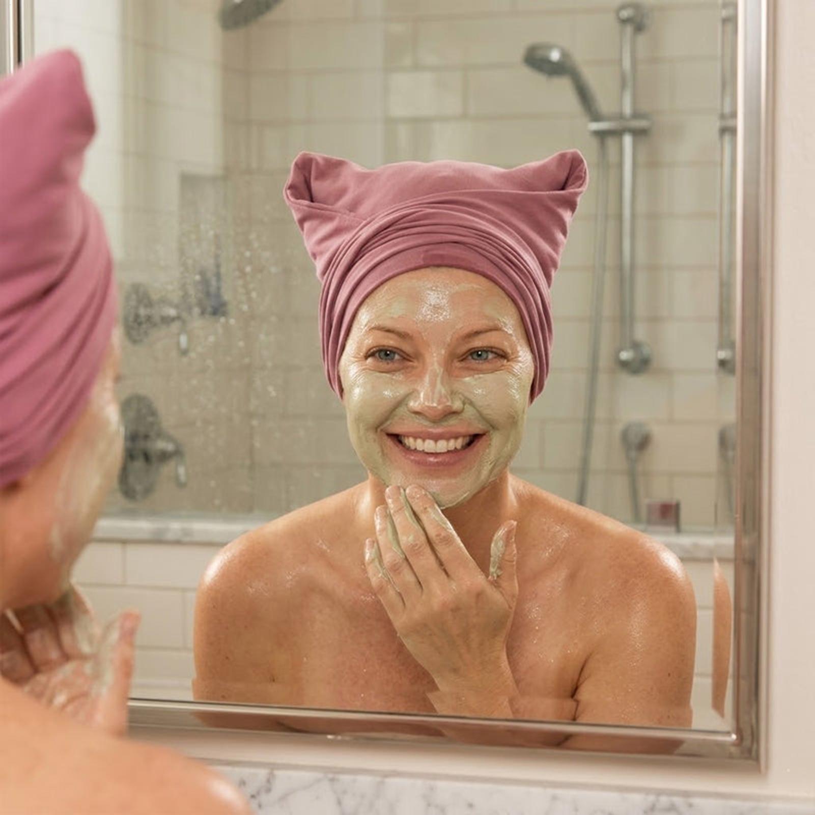 Hair Turban Towel - Soft Absorbent Hair Turban Towel Anti