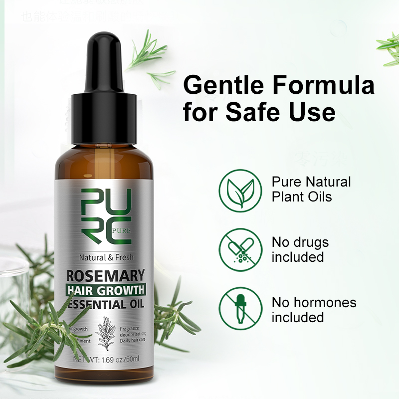 PURC Rosemary Oil for Hair Gro - огляд і ціна Caffeine Hair Serum