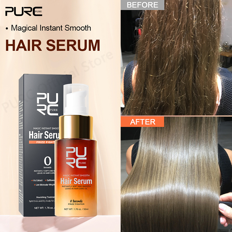 PURC Magic Smoothing Hair Oil  - огляд і ціна Caffeine Hair Serum