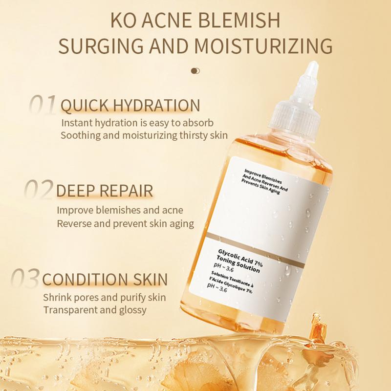 Glycolic Acid 7% Toner Nourish - огляд і ціна Caffeine Hair Serum