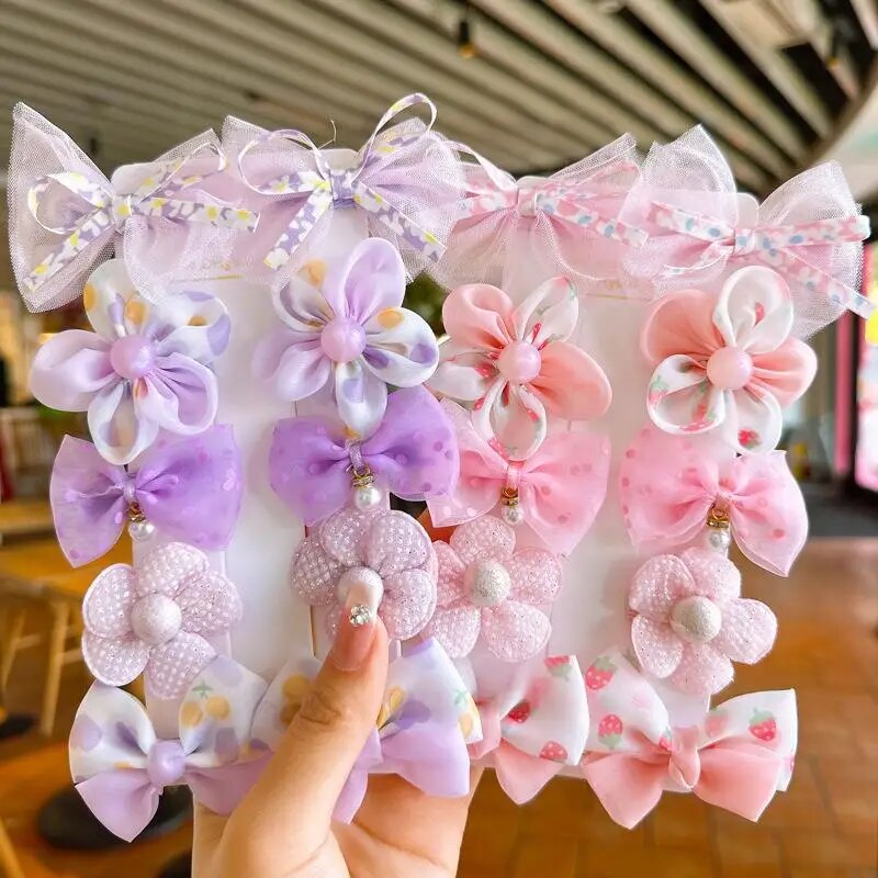 10Pcs/Set Cute Bows Baby Hairc - огляд і ціна Hair Care Gift