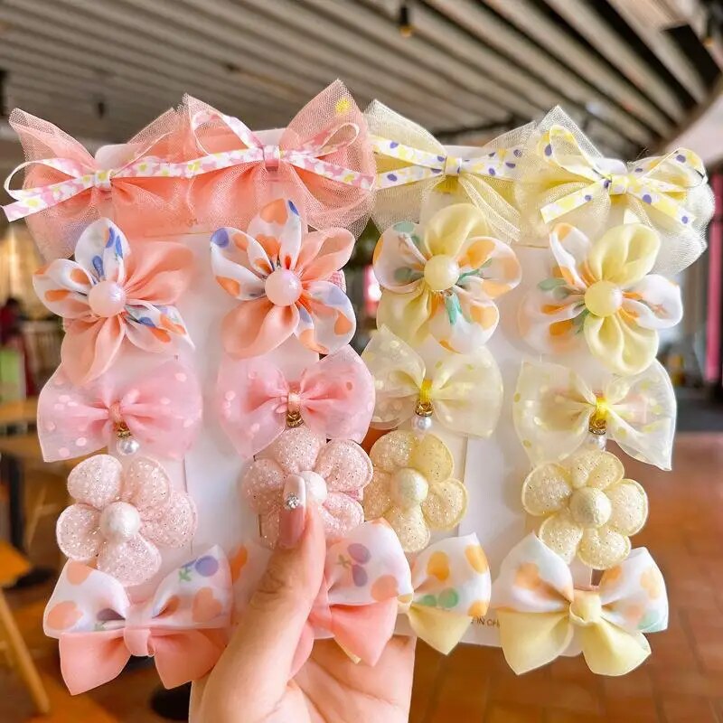 10Pcs/Set Cute Bows Baby Hairc - огляд і ціна Hair Care Gift