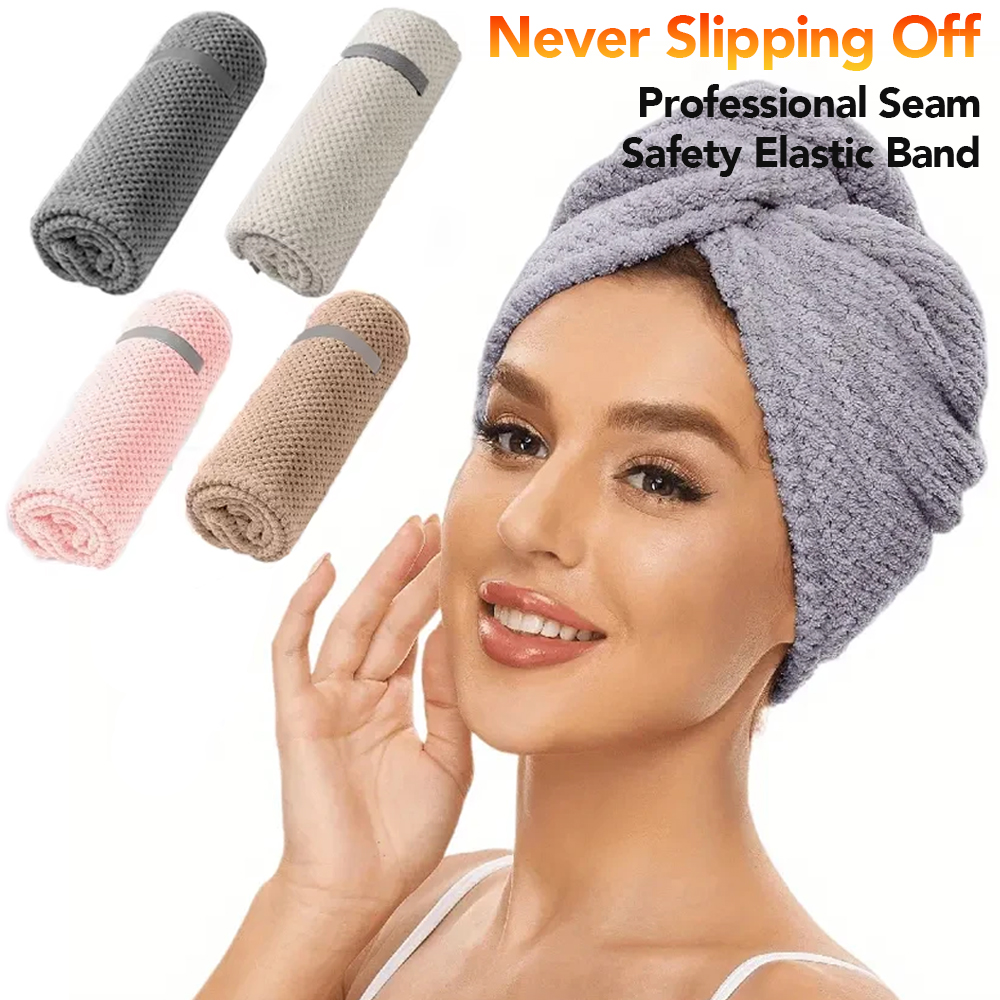 Microfiber Hair Towel Extra La - огляд і ціна Hair Turban Towel