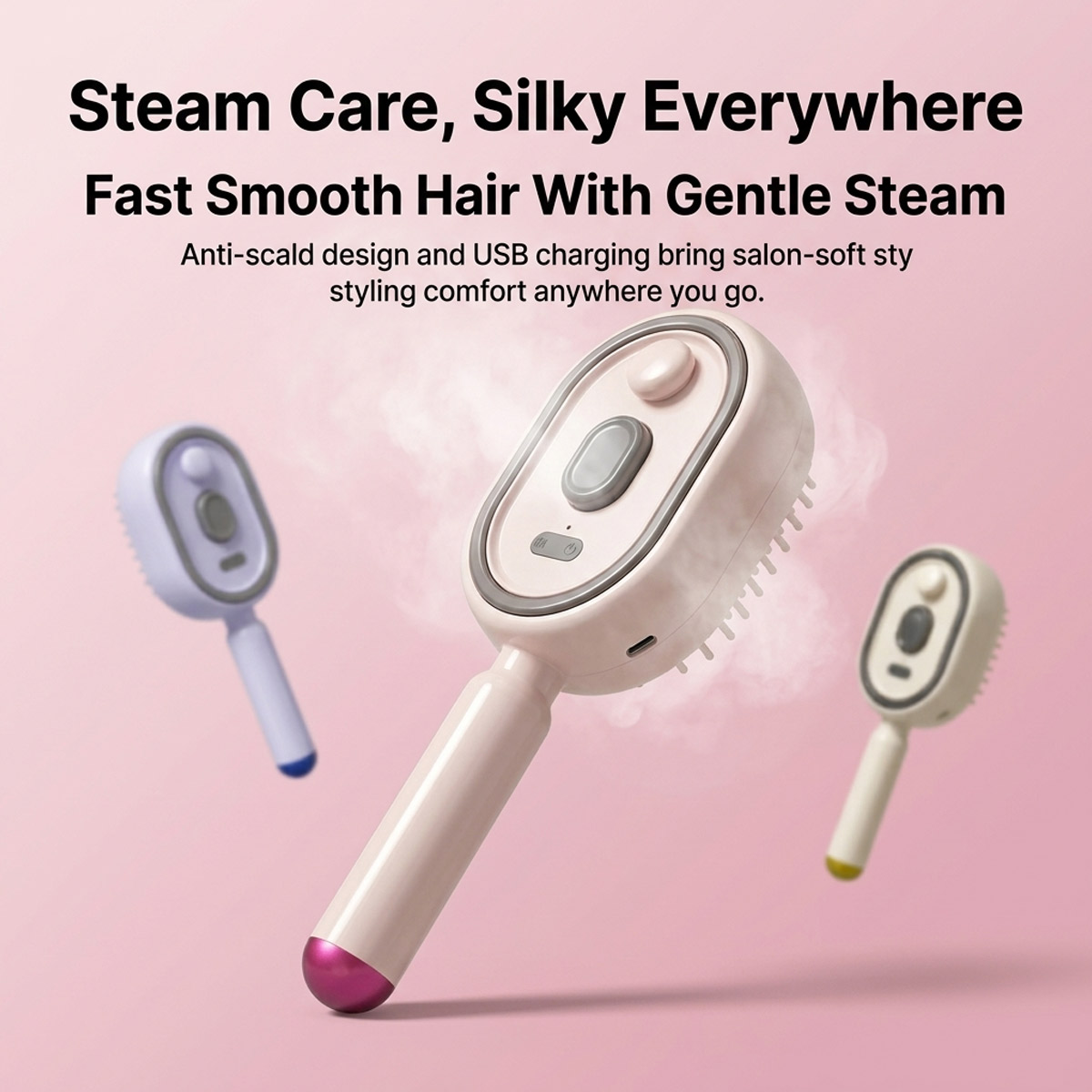 Electric Self-Cleaning Hair Co - огляд і ціна Hair Care Gift