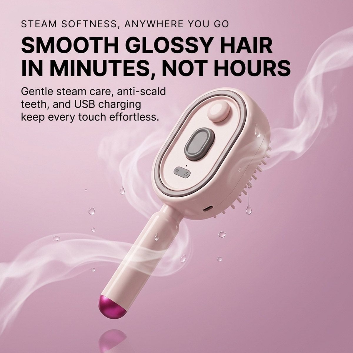 Electric Self-Cleaning Hair Co - огляд і ціна Hair Care Gift