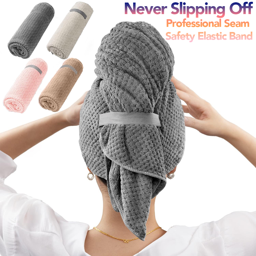 Microfiber Hair Towel Extra La - огляд і ціна Hair Turban Towel