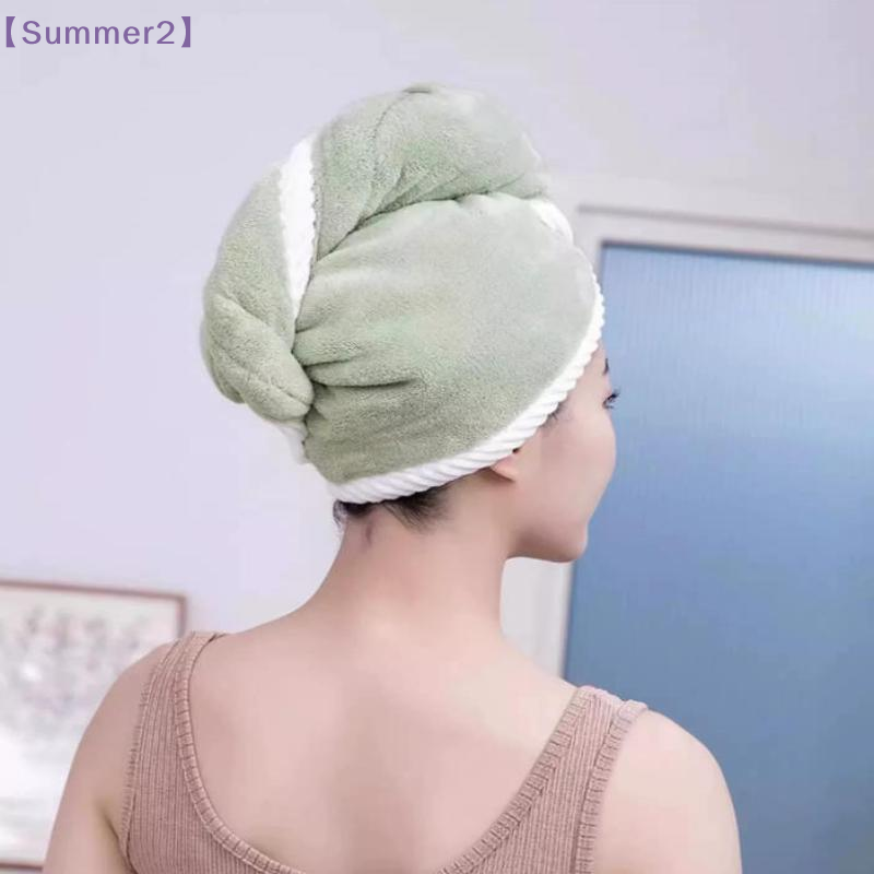 【Xia2】1/3Pcs Double Layer Micr - огляд і ціна Hair Turban Towel