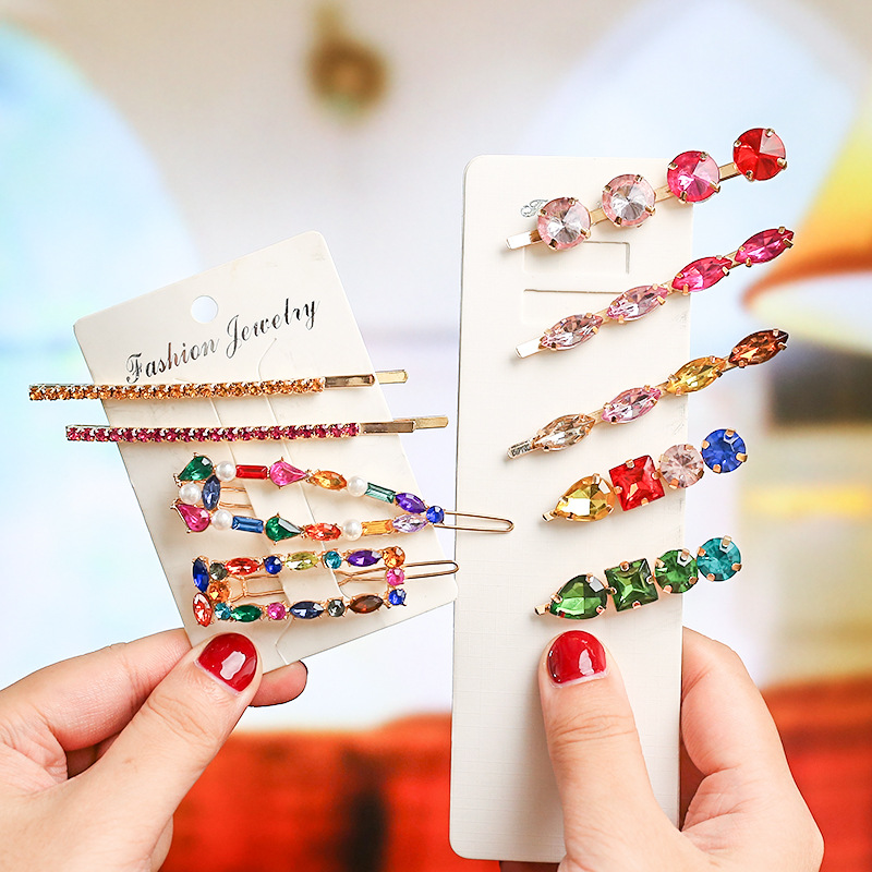 2020 New Multicolor Crystal Fa - огляд і ціна Bobby Pin Bulk