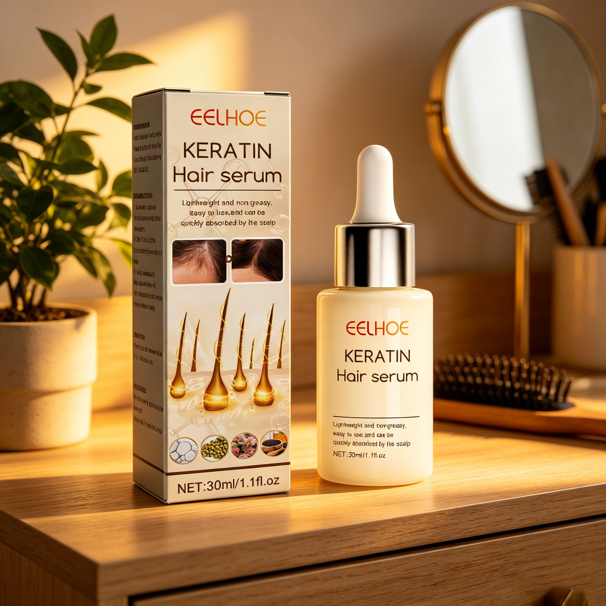 Dense Hair Essence Oil Strong  - огляд і ціна Split End Repair Serum