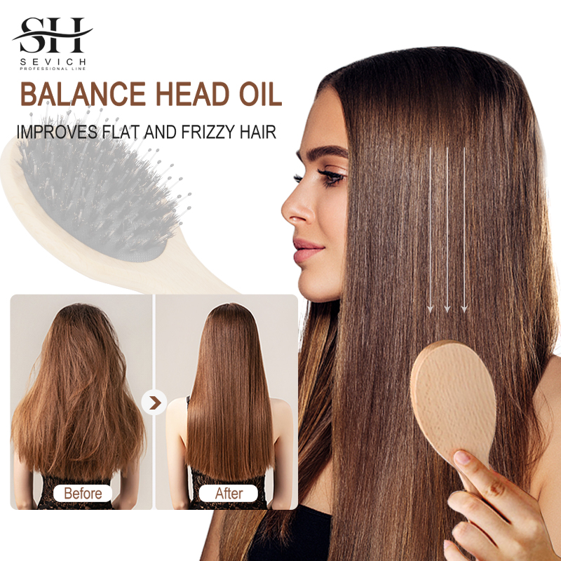 Natural Boar Bristle Hair Fluf - огляд і ціна Hair Care Natural