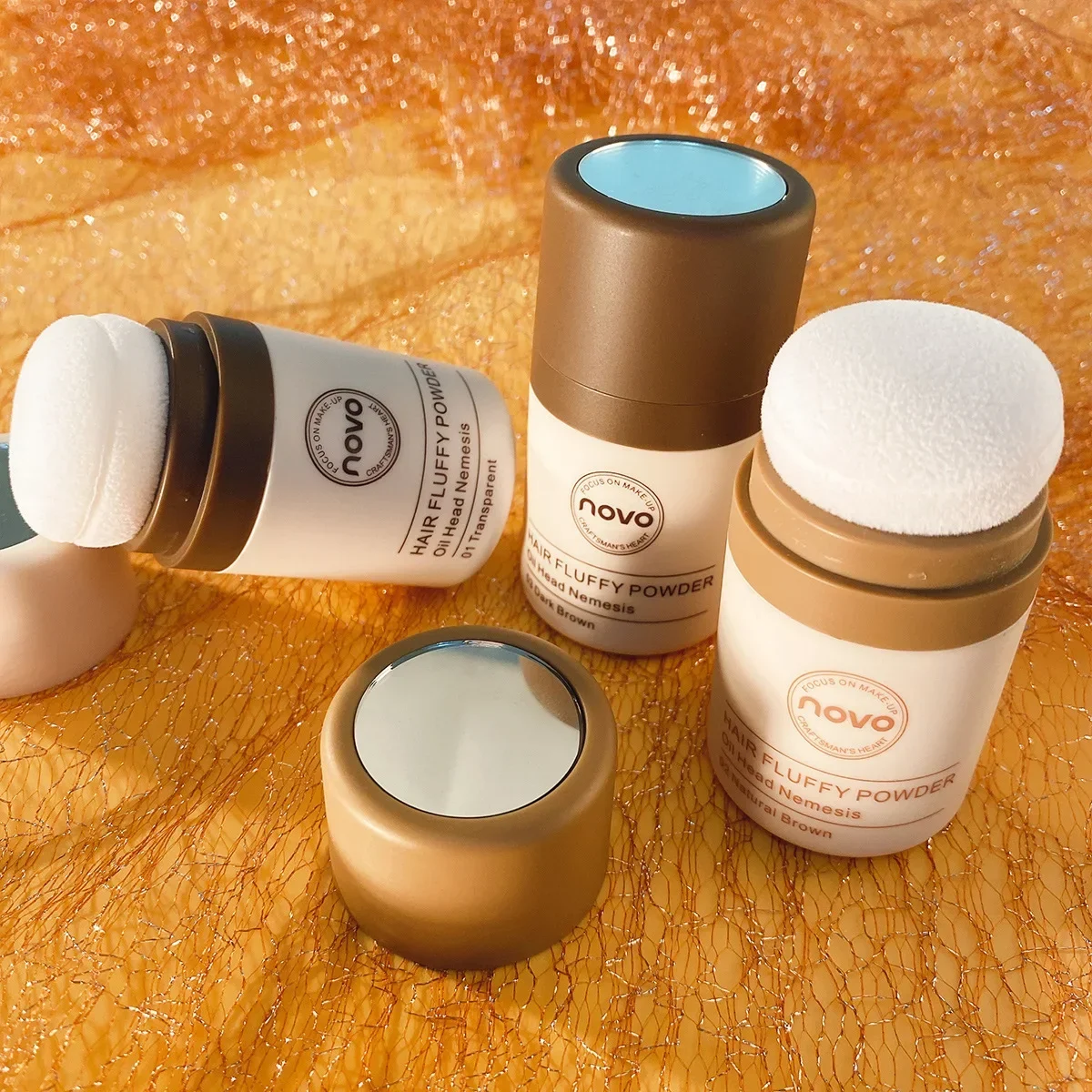 Novo Hair Pluffy Powder - Oil  - огляд і ціна Hair Care Women