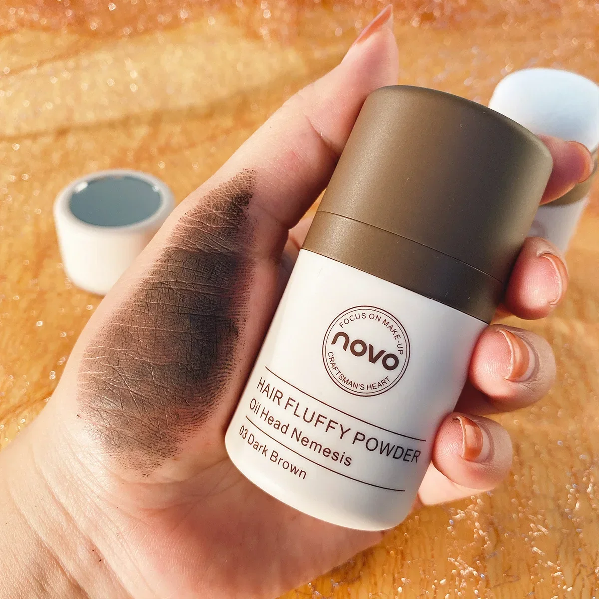 Novo Hair Pluffy Powder - Oil  - огляд і ціна Hair Care Women