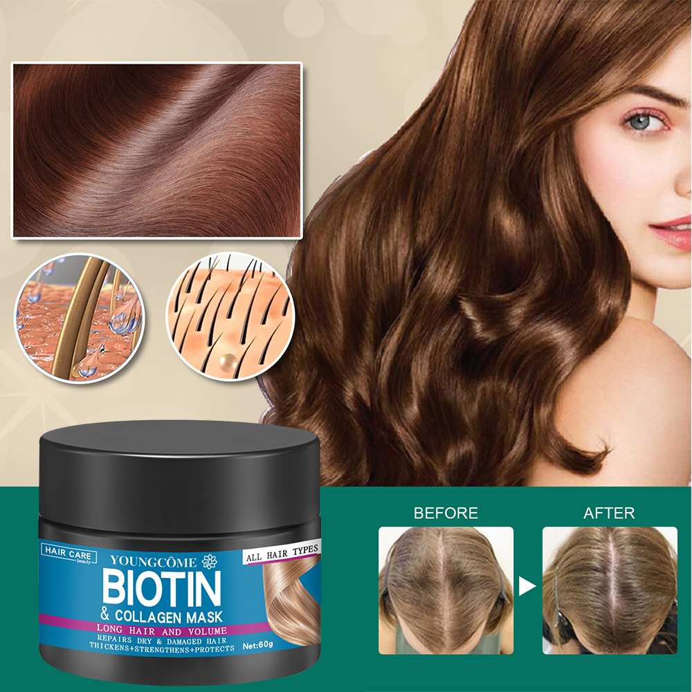 Hair Repairs Hair Mask Biotin  - огляд і ціна Hair Care Natural