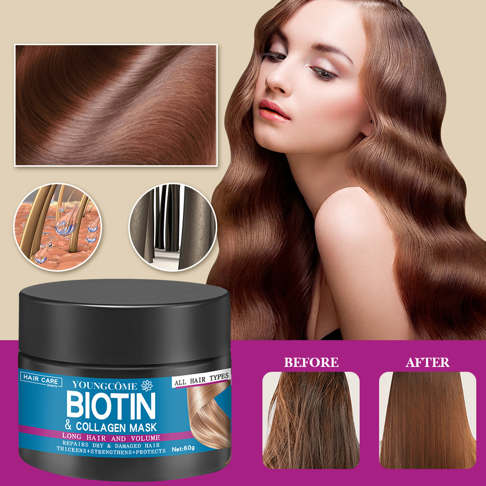 Hair Repairs Hair Mask Biotin  - огляд і ціна Hair Care Natural