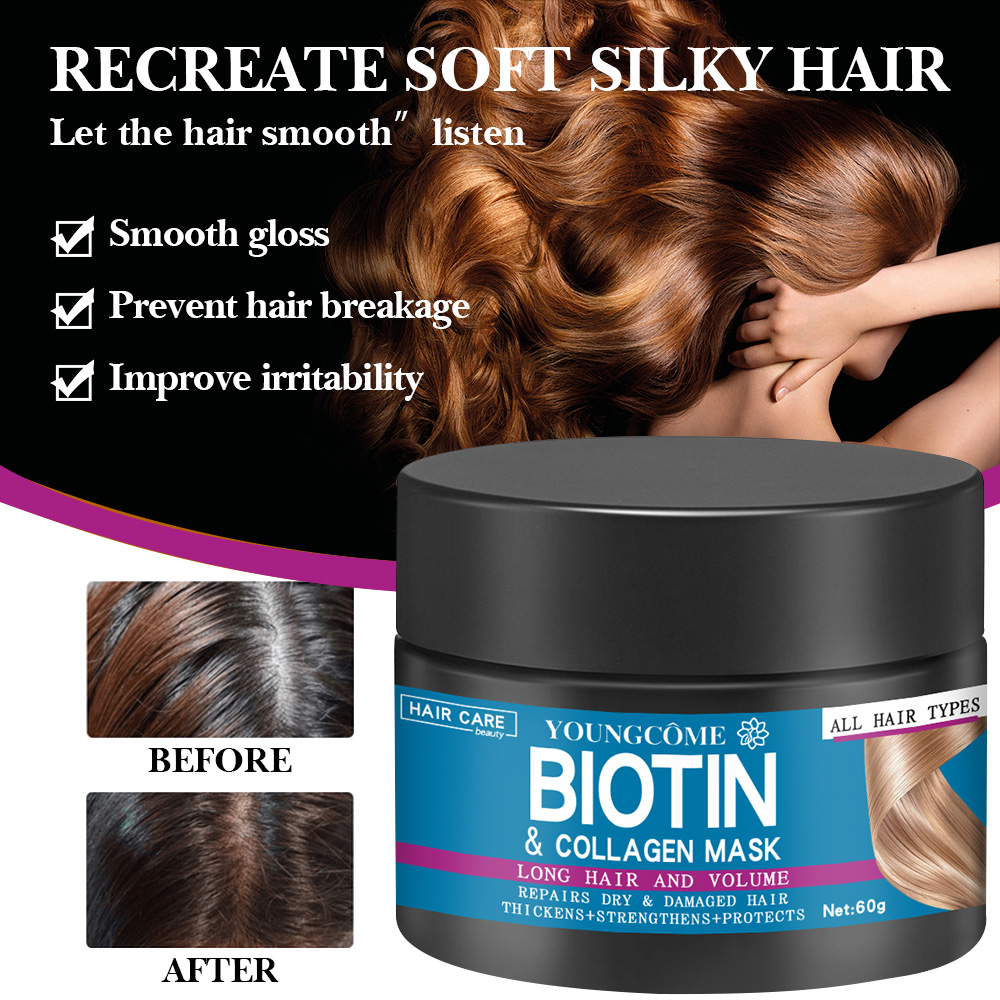 Hair Repairs Hair Mask Biotin  - огляд і ціна Hair Care Natural
