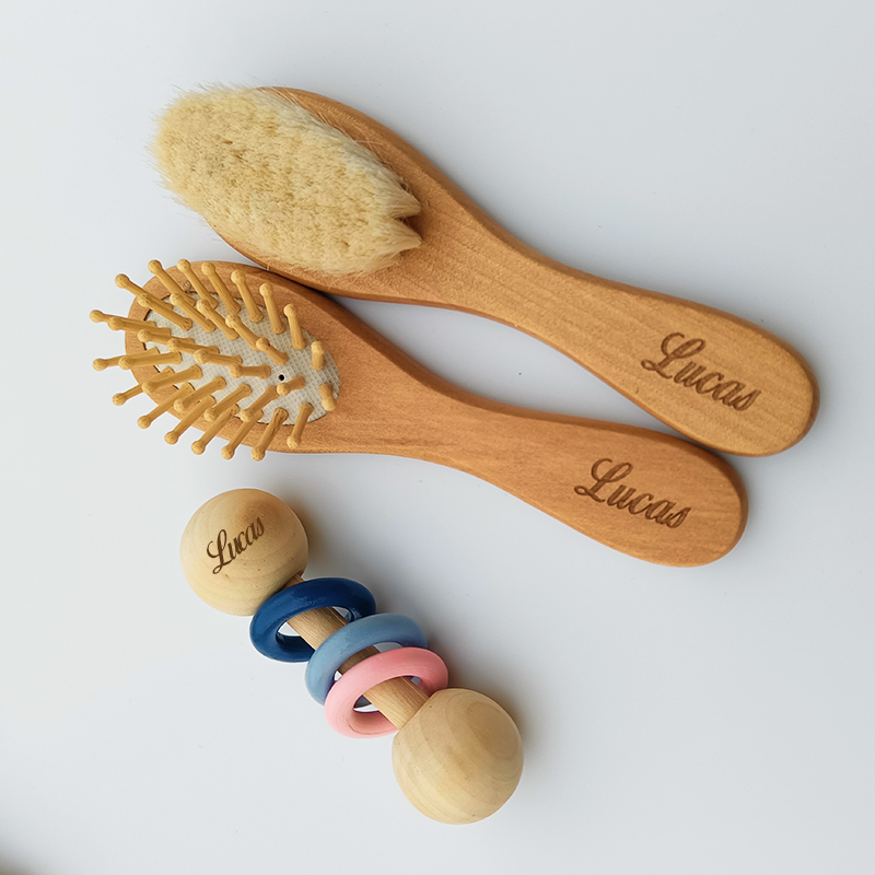 Wooden Custom Name Baby Care H - огляд і ціна Hair Care Gift