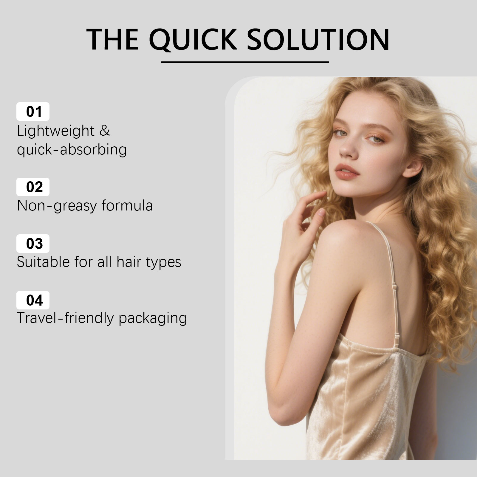 Polygonum Multiflorum Hair Car - огляд і ціна Caffeine Hair Serum