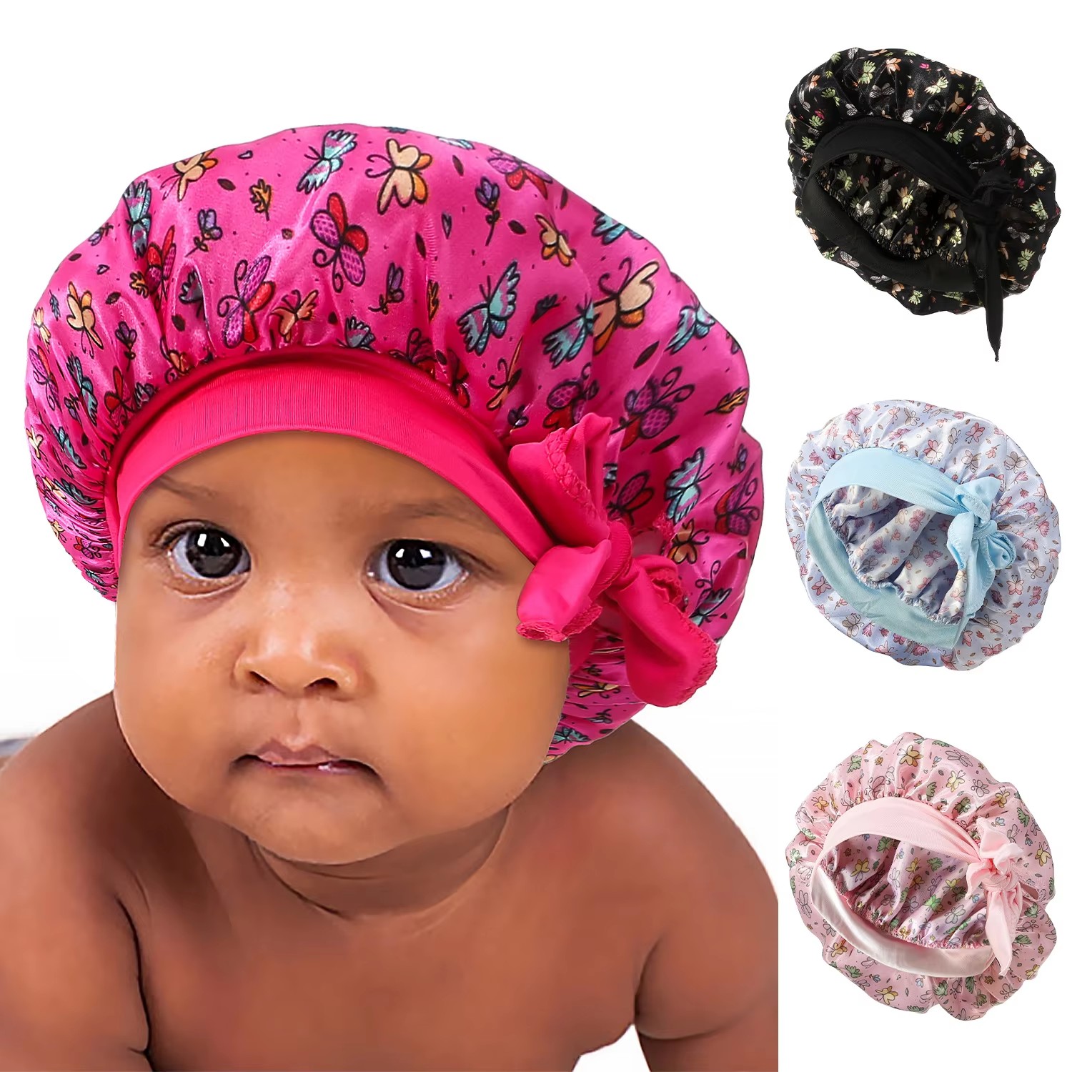 Satin Bonnet for Baby Hair Car - огляд і ціна Hair Care For 5 Year Old Girl