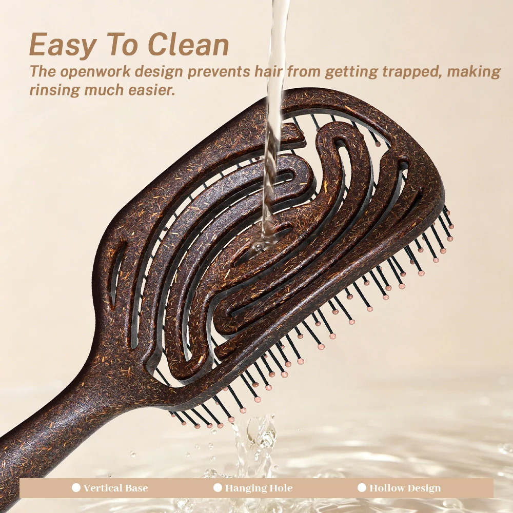 Hair Massage Comb Bristle Nylo - огляд і ціна Hair Care Gift