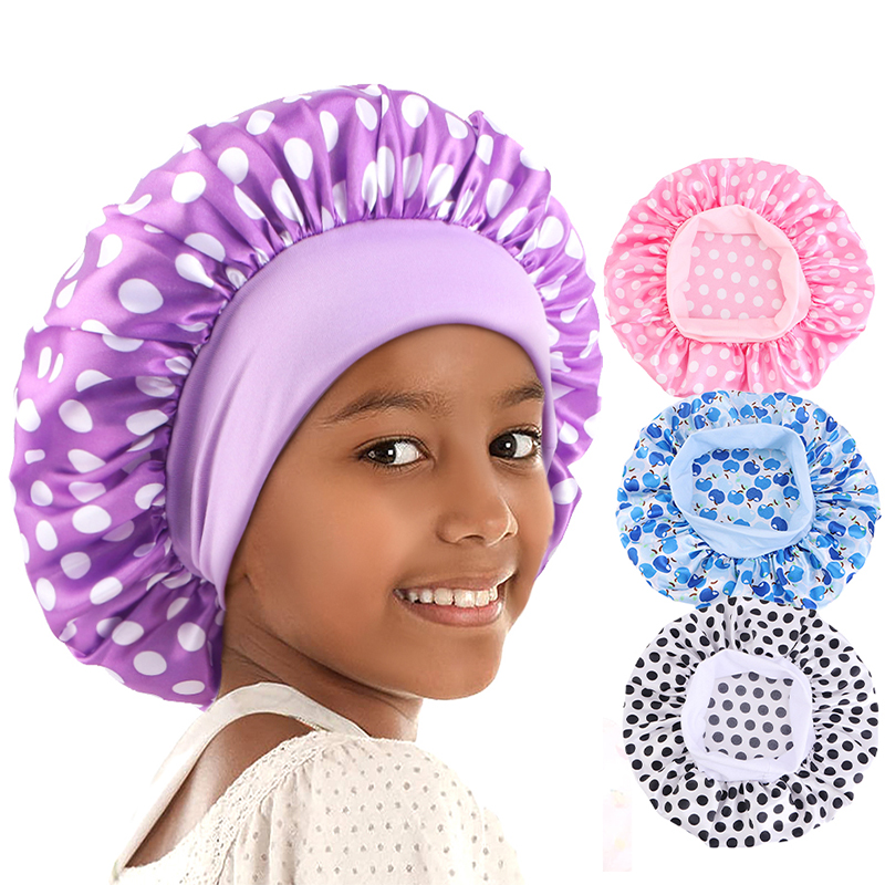 Kids Printing Stain Bonnet Nig - огляд і ціна Hair Care For 5 Year Old Girl