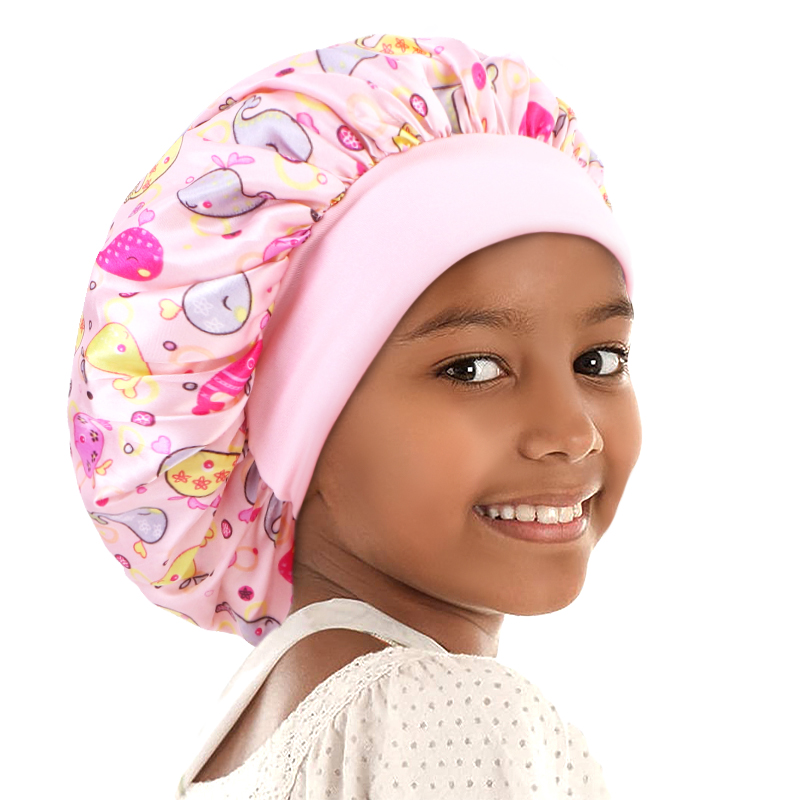 Kids Printing Stain Bonnet Nig - огляд і ціна Hair Care For 5 Year Old Girl